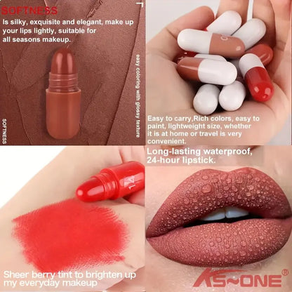 Colorful Capsule Lipstick Pills