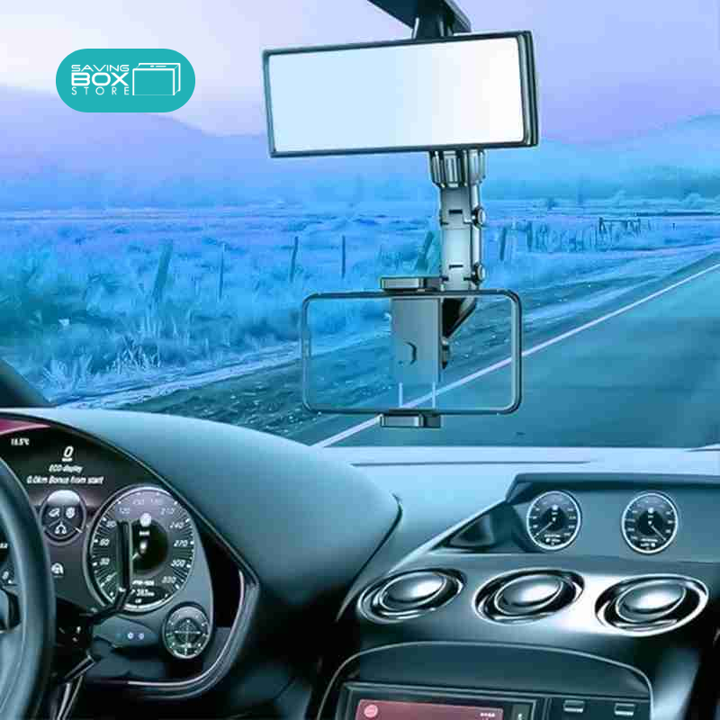 Car Rearview 360 Rotating Clip