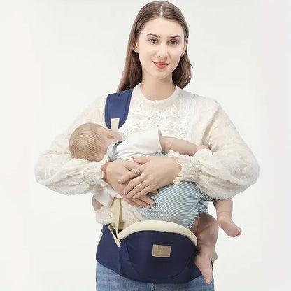 All-Season Multifunctional Baby Waist Stool Carrier | Ergonomic Hipseat for Front-Facing Carry