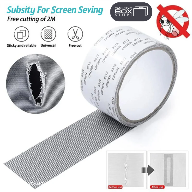 Window Repair Mesh Tape