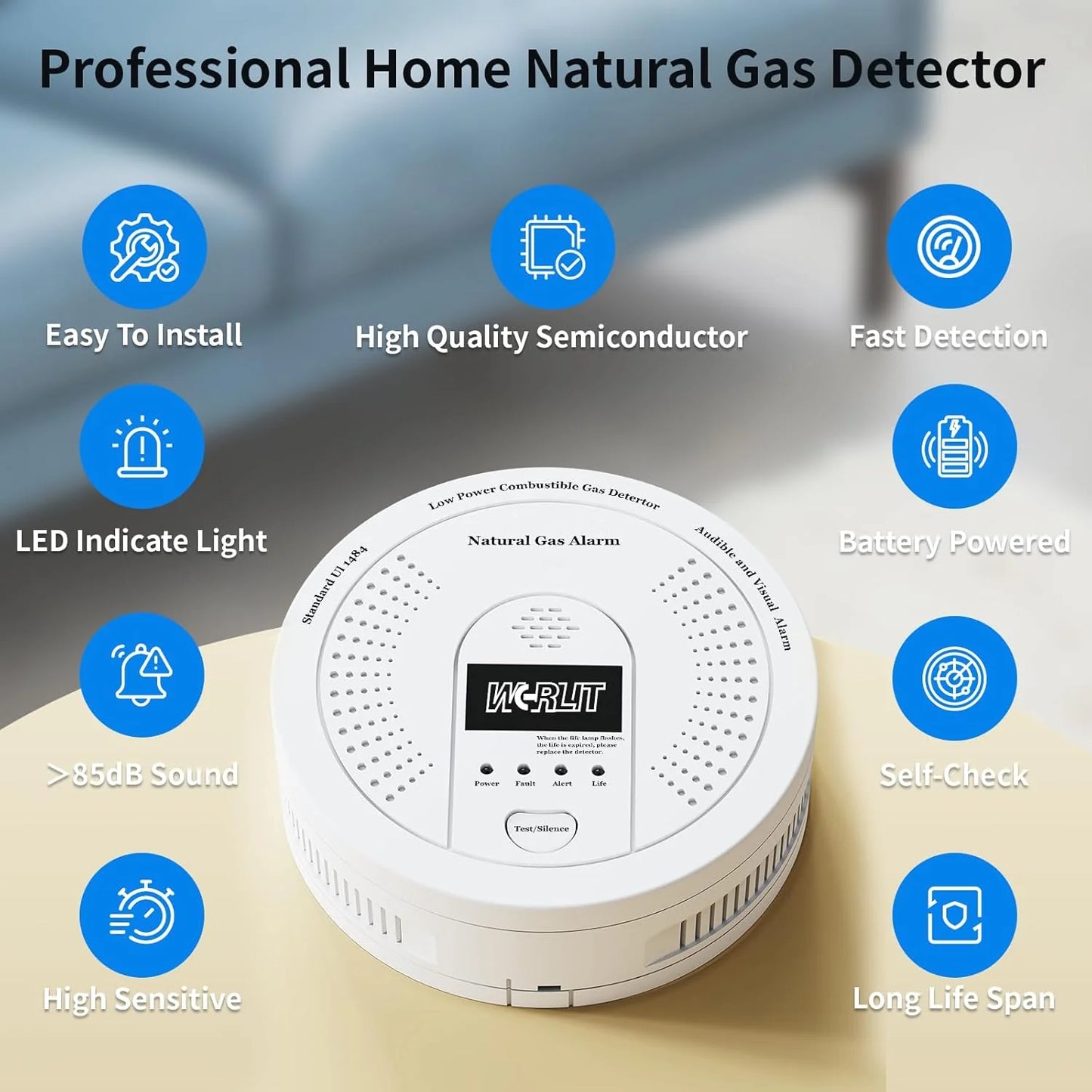 Gas Leak Detector Alarm
