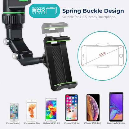 Car Rearview 360 Rotating Clip
