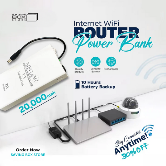 12W WiFi Router Power Bank