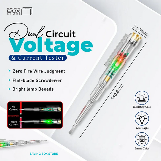 Dual Circuit Voltage & Current Tester